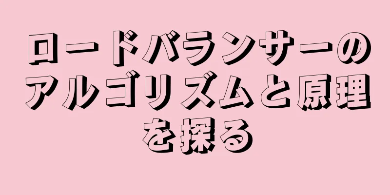 ロードバランサーのアルゴリズムと原理を探る