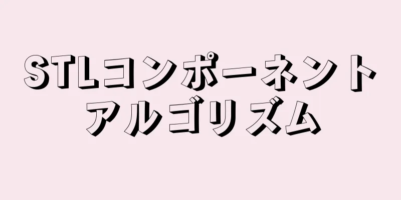 STLコンポーネントアルゴリズム