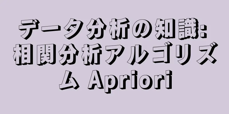 データ分析の知識: 相関分析アルゴリズム Apriori