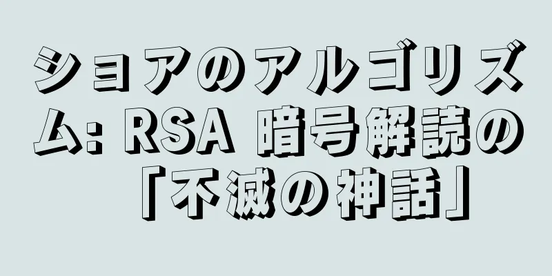 ショアのアルゴリズム: RSA 暗号解読の「不滅の神話」