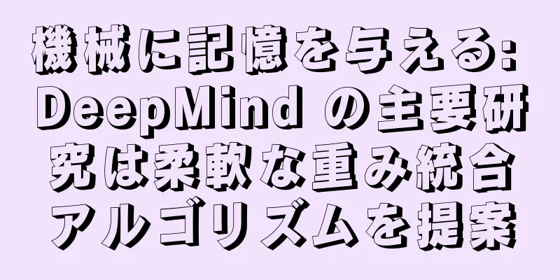 機械に記憶を与える: DeepMind の主要研究は柔軟な重み統合アルゴリズムを提案