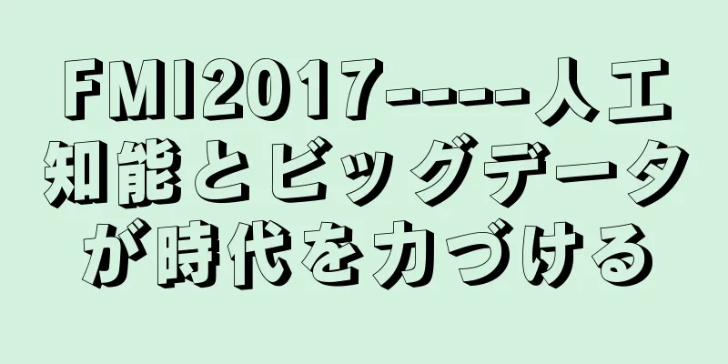 FMI2017----人工知能とビッグデータが時代を力づける