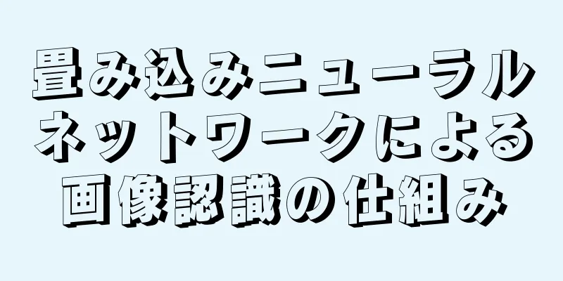 畳み込みニューラルネットワークによる画像認識の仕組み