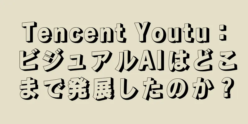 Tencent Youtu：ビジュアルAIはどこまで発展したのか？
