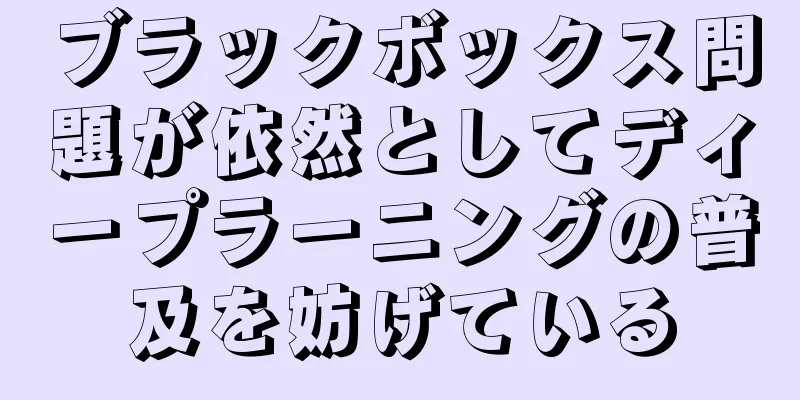 ブラックボックス問題が依然としてディープラーニングの普及を妨げている