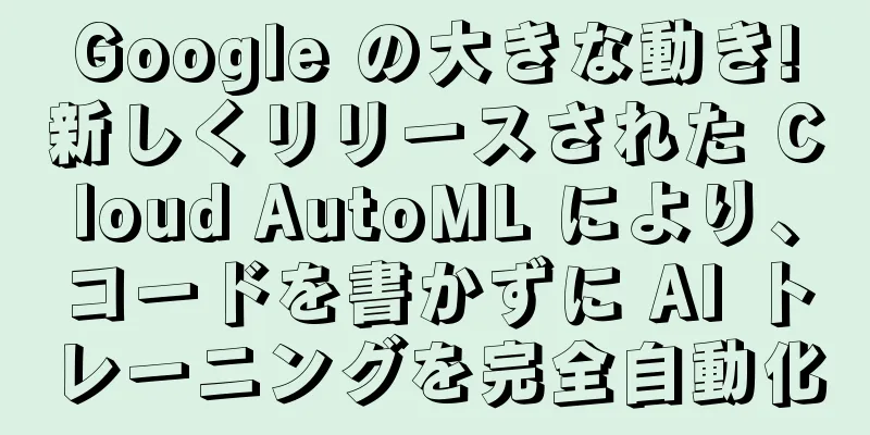Google の大きな動き!新しくリリースされた Cloud AutoML により、コードを書かずに AI トレーニングを完全自動化