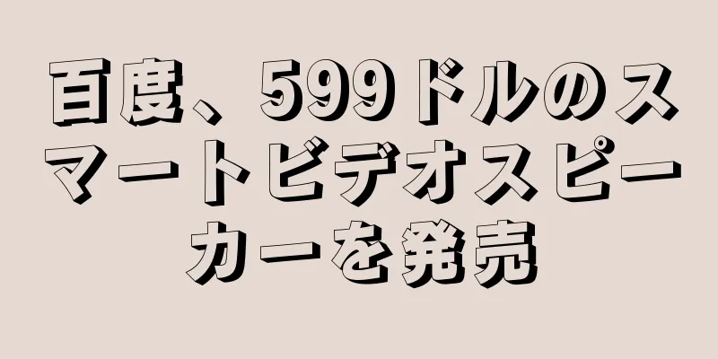 百度、599ドルのスマートビデオスピーカーを発売