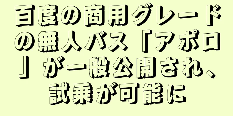 百度の商用グレードの無人バス「アポロ」が一般公開され、試乗が可能に