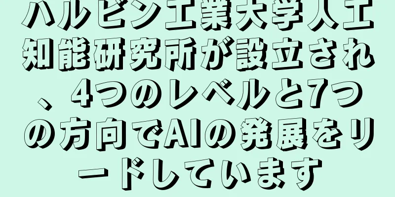 ハルビン工業大学人工知能研究所が設立され、4つのレベルと7つの方向でAIの発展をリードしています