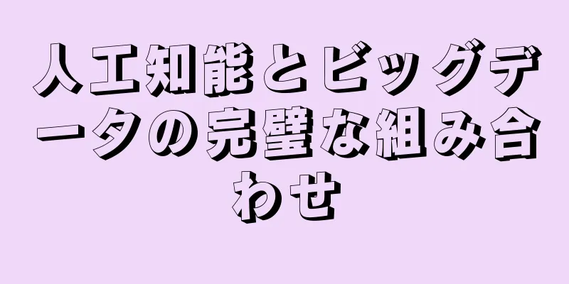 人工知能とビッグデータの完璧な組み合わせ