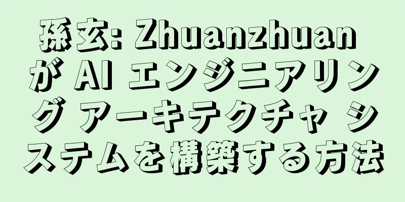 孫玄: Zhuanzhuan が AI エンジニアリング アーキテクチャ システムを構築する方法