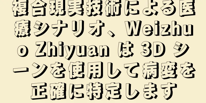 複合現実技術による医療シナリオ、Weizhuo Zhiyuan は 3D シーンを使用して病変を正確に特定します