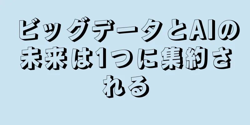 ビッグデータとAIの未来は1つに集約される