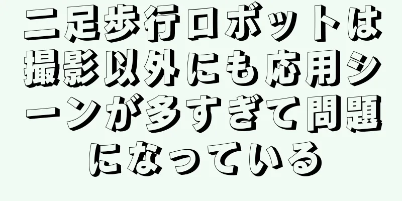 二足歩行ロボットは撮影以外にも応用シーンが多すぎて問題になっている