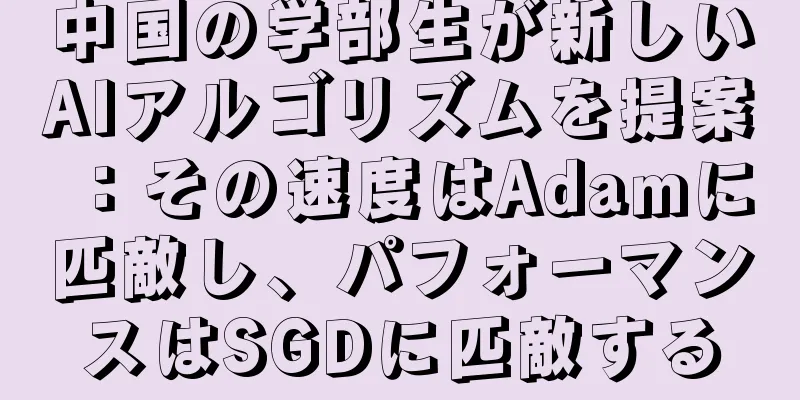 中国の学部生が新しいAIアルゴリズムを提案：その速度はAdamに匹敵し、パフォーマンスはSGDに匹敵する