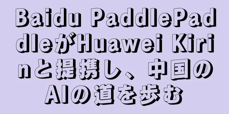 Baidu PaddlePaddleがHuawei Kirinと提携し、中国のAIの道を歩む
