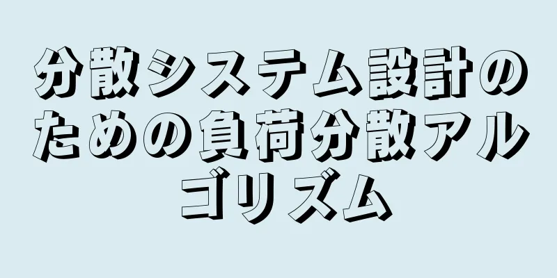 分散システム設計のための負荷分散アルゴリズム