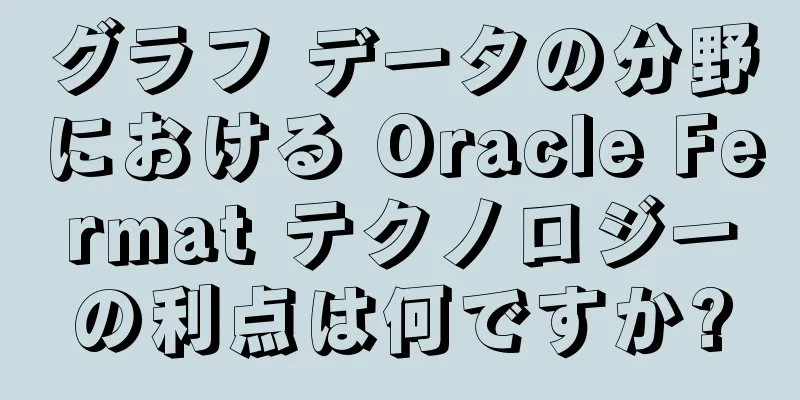 グラフ データの分野における Oracle Fermat テクノロジーの利点は何ですか?