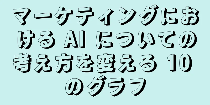 マーケティングにおける AI についての考え方を変える 10 のグラフ
