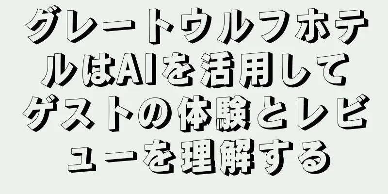 グレートウルフホテルはAIを活用してゲストの体験とレビューを理解する