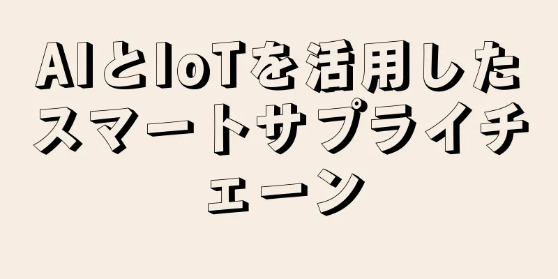 AIとIoTを活用したスマートサプライチェーン