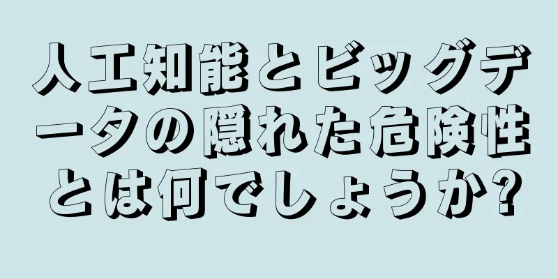 人工知能とビッグデータの隠れた危険性とは何でしょうか?