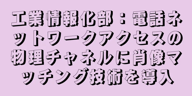 工業情報化部：電話ネットワークアクセスの物理チャネルに肖像マッチング技術を導入