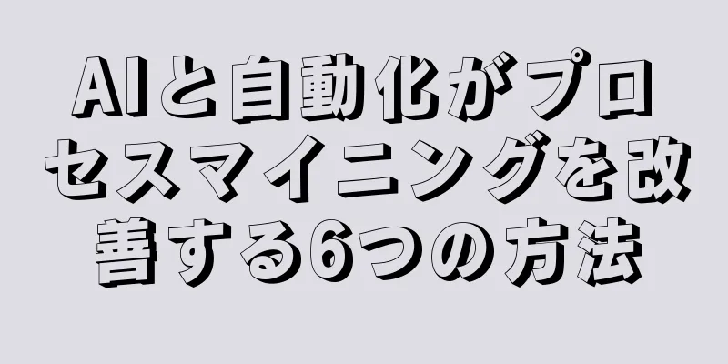 AIと自動化がプロセスマイニングを改善する6つの方法