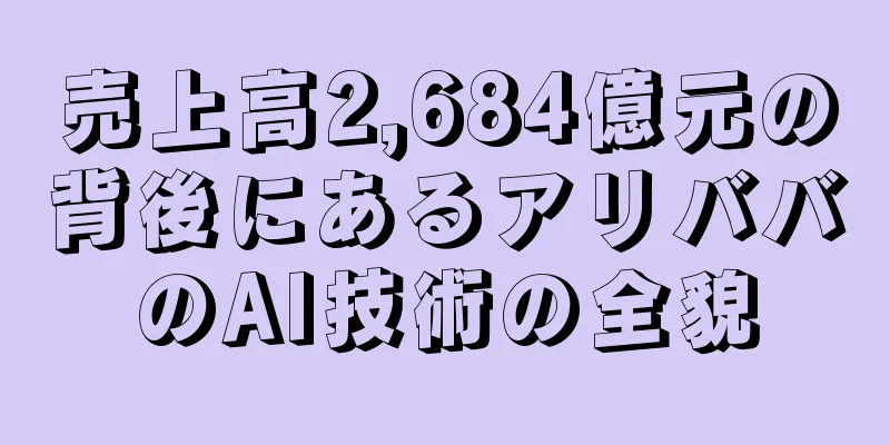 売上高2,684億元の背後にあるアリババのAI技術の全貌