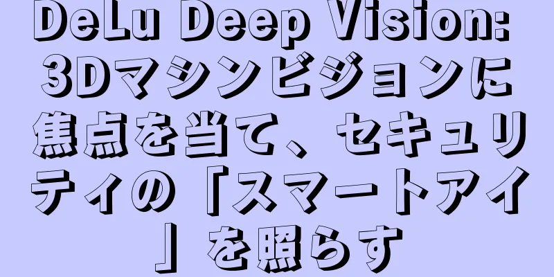 DeLu Deep Vision: 3Dマシンビジョンに焦点を当て、セキュリティの「スマートアイ」を照らす