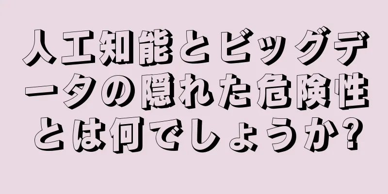 人工知能とビッグデータの隠れた危険性とは何でしょうか?