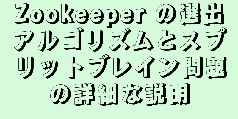 Zookeeper の選出アルゴリズムとスプリットブレイン問題の詳細な説明