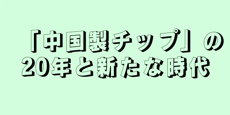 「中国製チップ」の20年と新たな時代