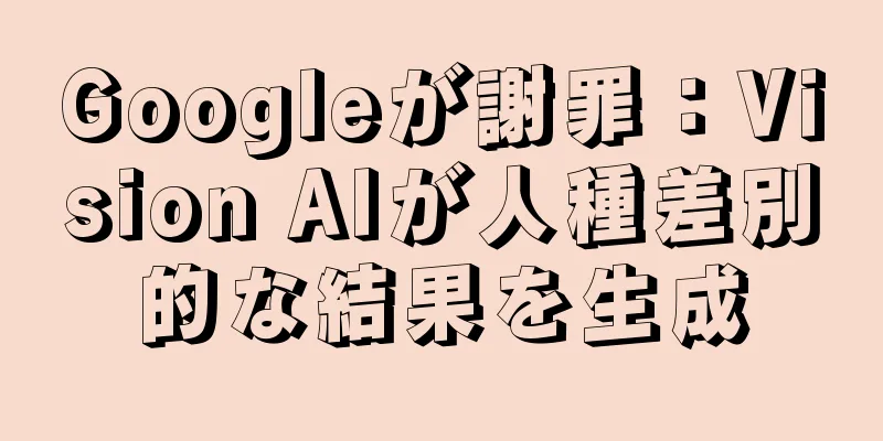 Googleが謝罪：Vision AIが人種差別的な結果を生成