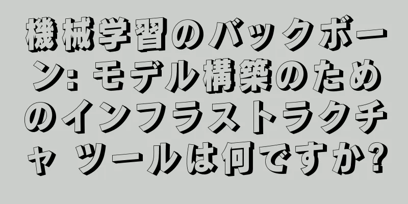機械学習のバックボーン: モデル構築のためのインフラストラクチャ ツールは何ですか?