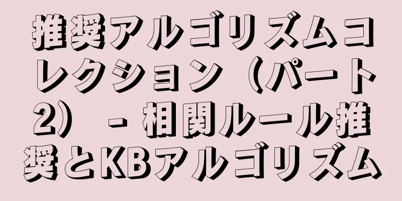推奨アルゴリズムコレクション（パート2） - 相関ルール推奨とKBアルゴリズム