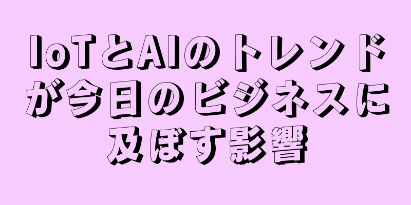 IoTとAIのトレンドが今日のビジネスに及ぼす影響
