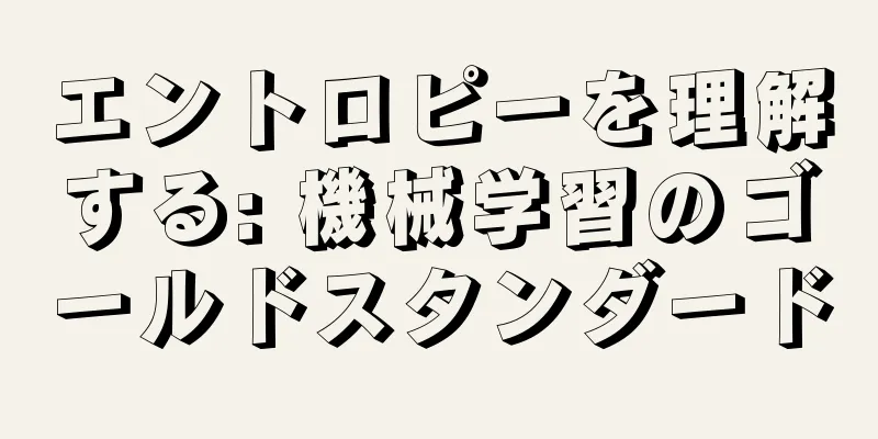エントロピーを理解する: 機械学習のゴールドスタンダード