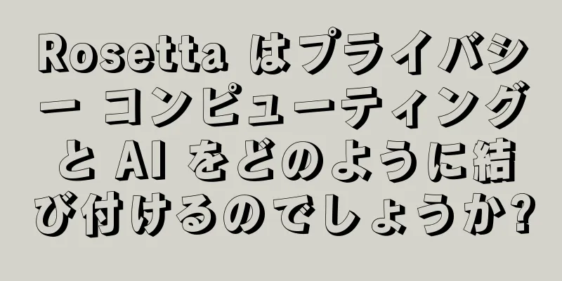 Rosetta はプライバシー コンピューティングと AI をどのように結び付けるのでしょうか?