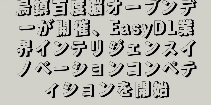 烏鎮百度脳オープンデーが開催、EasyDL業界インテリジェンスイノベーションコンペティションを開始
