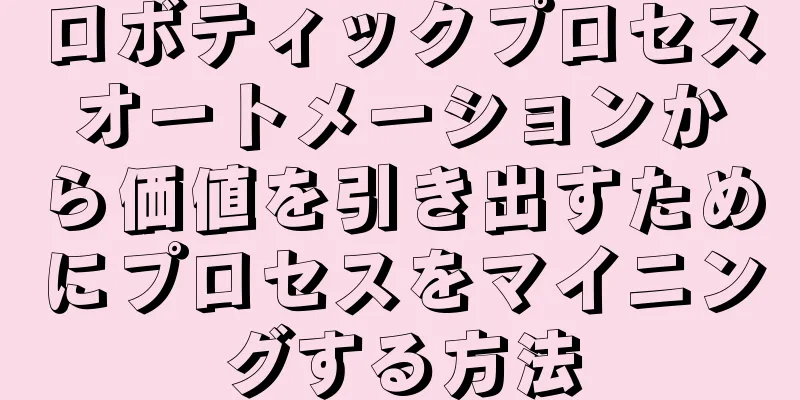 ロボティックプロセスオートメーションから価値を引き出すためにプロセスをマイニングする方法
