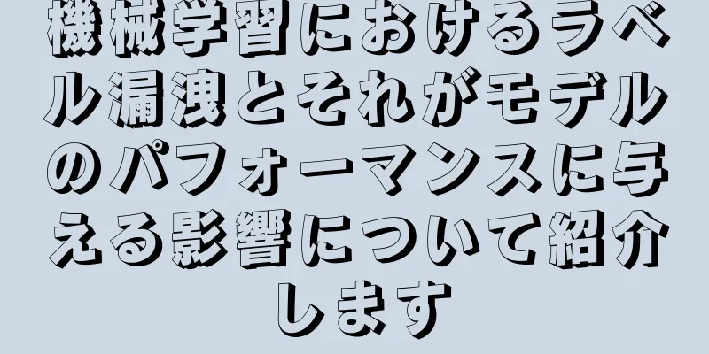機械学習におけるラベル漏洩とそれがモデルのパフォーマンスに与える影響について紹介します