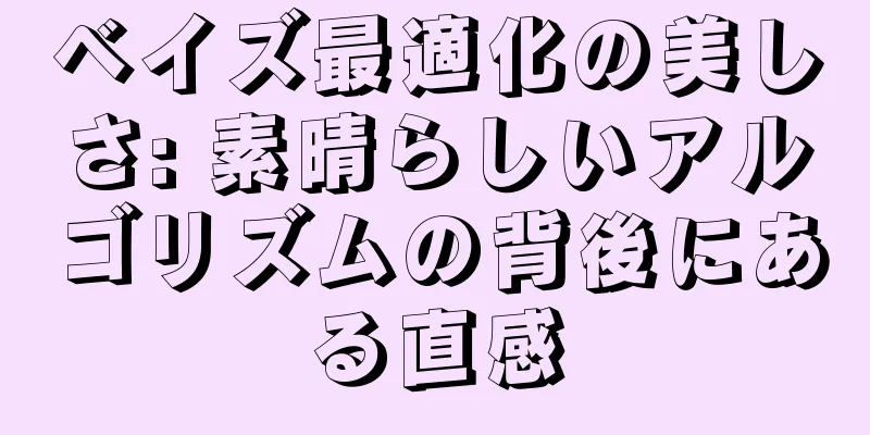 ベイズ最適化の美しさ: 素晴らしいアルゴリズムの背後にある直感