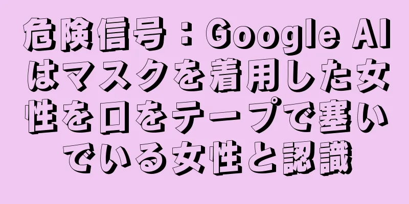 危険信号：Google AIはマスクを着用した女性を口をテープで塞いでいる女性と認識