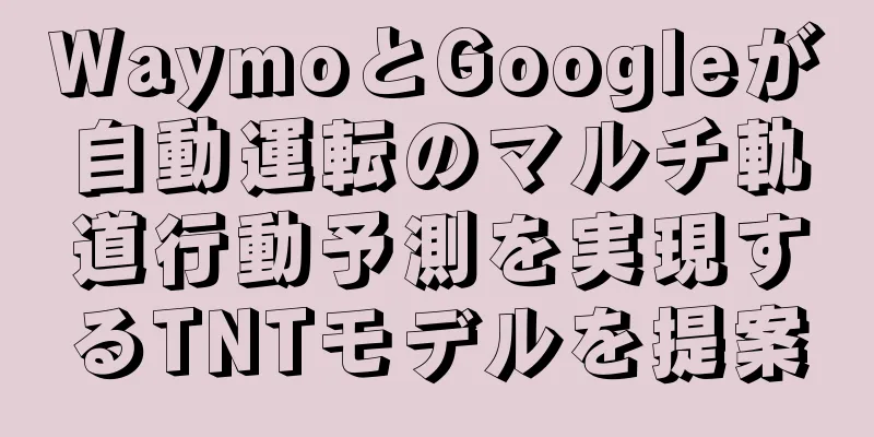 WaymoとGoogleが自動運転のマルチ軌道行動予測を実現するTNTモデルを提案