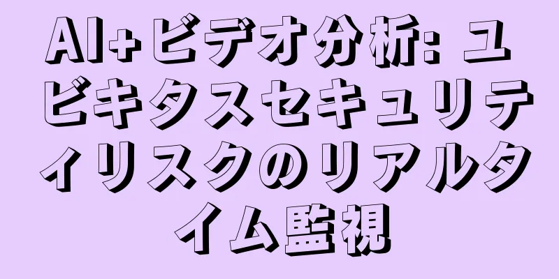 AI+ビデオ分析: ユビキタスセキュリティリスクのリアルタイム監視