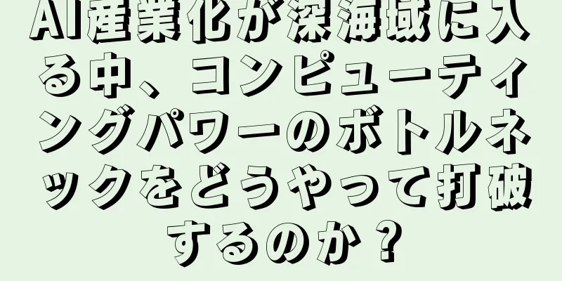 AI産業化が深海域に入る中、コンピューティングパワーのボトルネックをどうやって打破するのか？