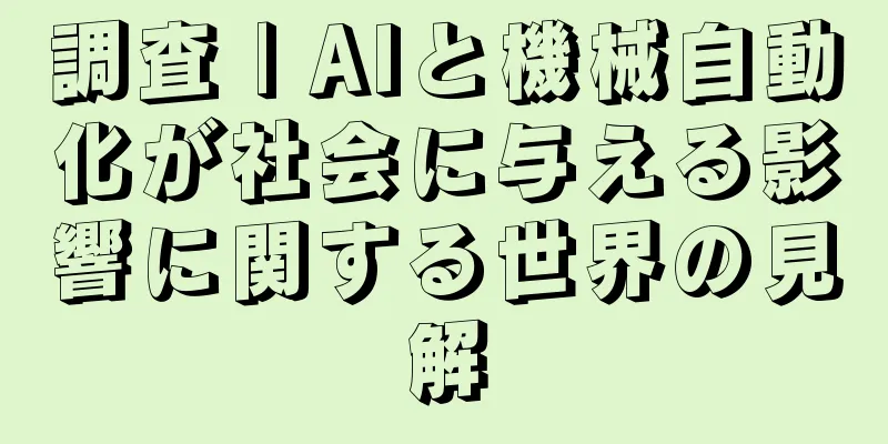 調査 | AIと機械自動化が社会に与える影響に関する世界の見解