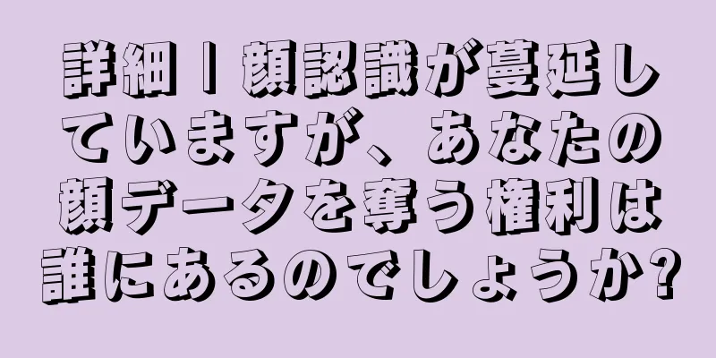 詳細 | 顔認識が蔓延していますが、あなたの顔データを奪う権利は誰にあるのでしょうか?