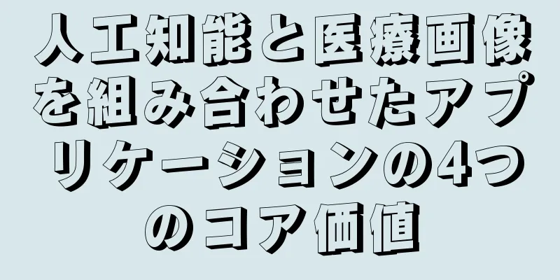 人工知能と医療画像を組み合わせたアプリケーションの4つのコア価値